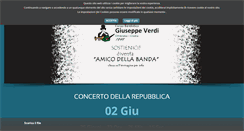 Desktop Screenshot of bandaombriano.it